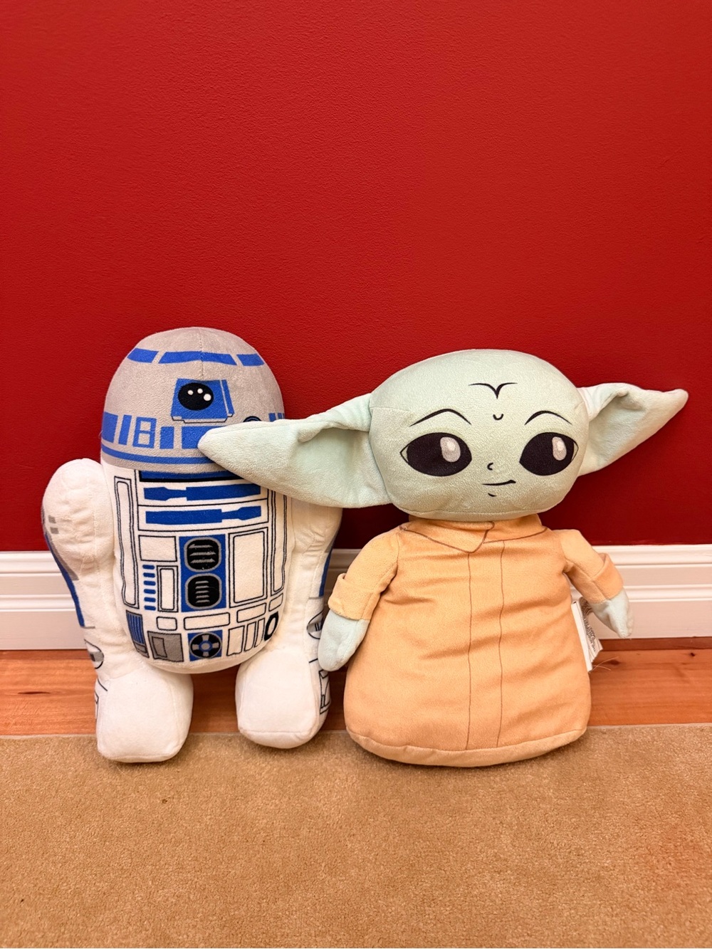 Star Wars R2-D2 & Grogu Plush Stuffed Animal Pair 12” Lucasfilm